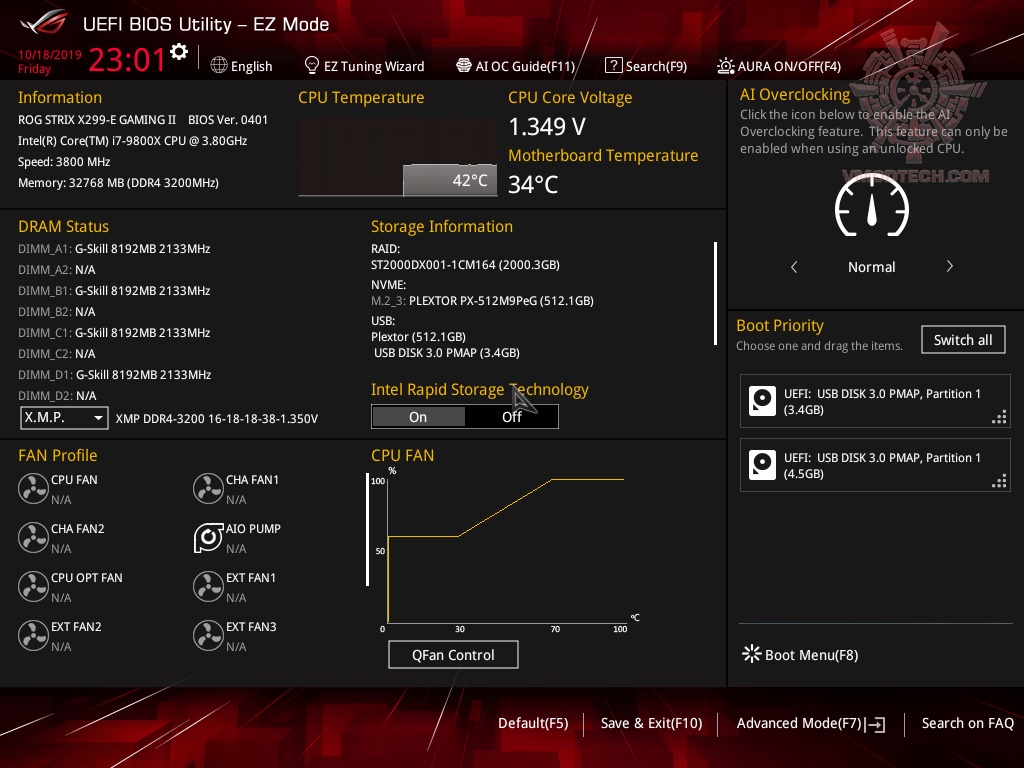 191018230112 191018230112 ASUS ROG Strix X299 E Gaming II Motherboard Review