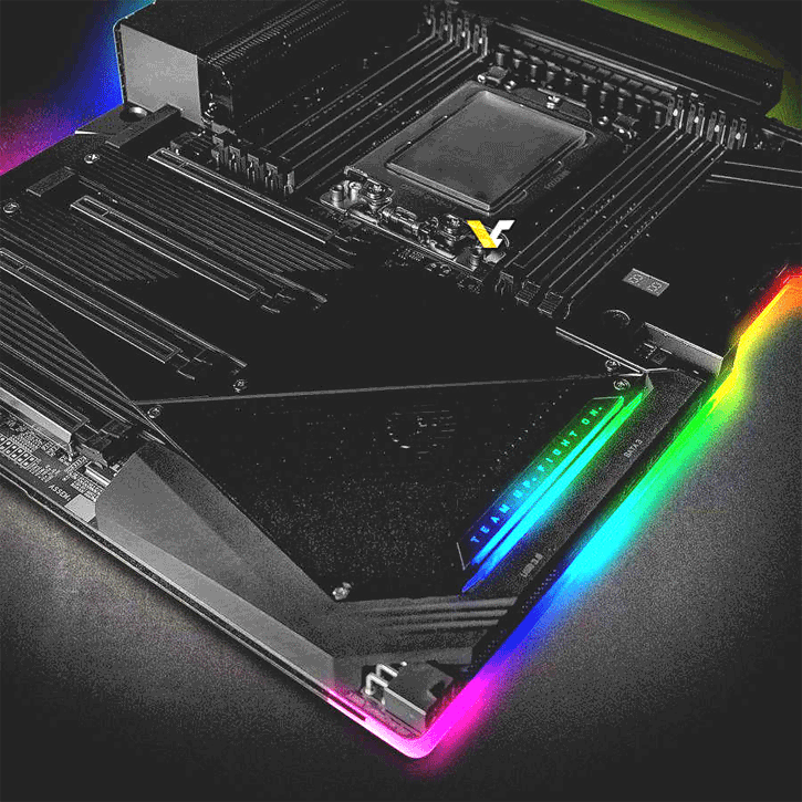 หลุดภาพเมนบอร์ด TRX40 ที่ออกมารองรับซีพียู AMD Ryzen Threadripper 3000 รุ่นใหม่ล่าสุดที่ยังไม่เปิดตัว