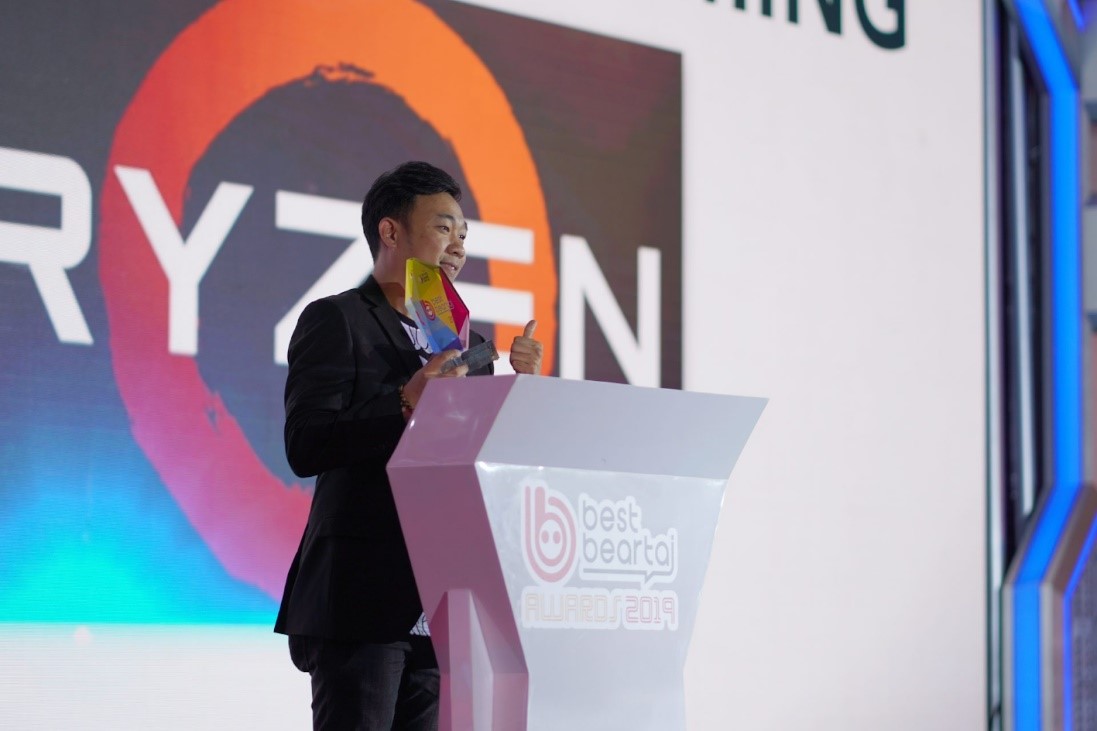 1 AMD ตอกย้ำความเป็นผู้นำด้านซีพียู รับรางวัล Best CPU for Gaming Awards ณ งาน Thailand Game Show 2019 