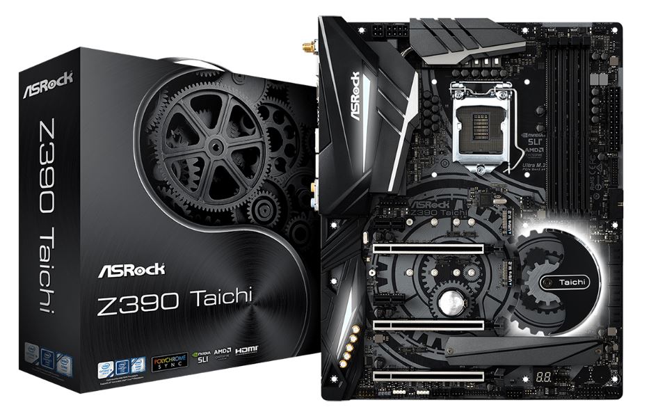 asrock z390 taichi ovw ASRock Z390 Taichi ปลดล็อคขุมพลัง Intel Gen9 เพื่อเกมเมอร์ระดับมืออาชีพ
