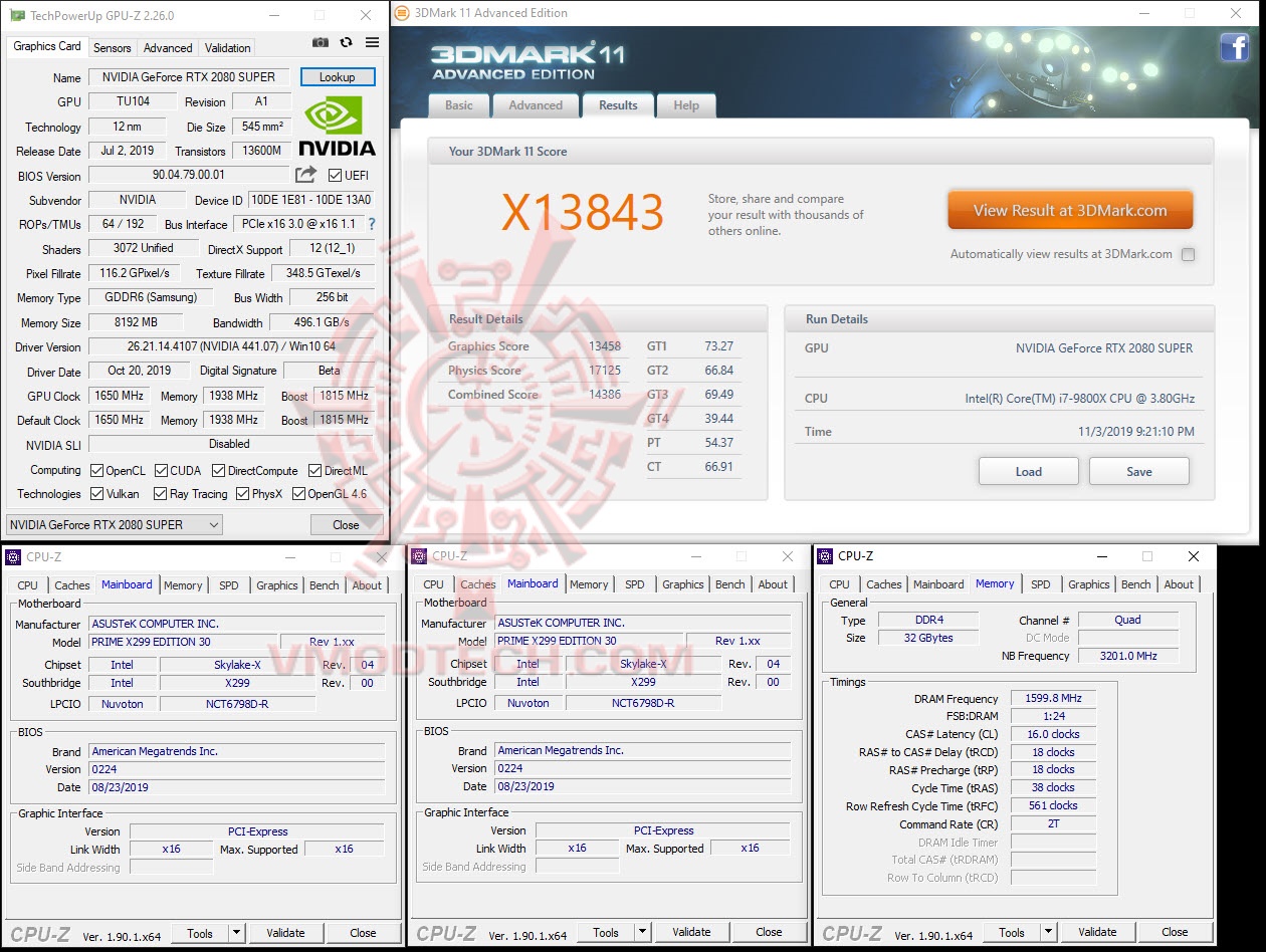 11x ASUS PRIME X299 Edition 30 Review