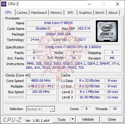 cpu1 ASUS PRIME X299 Edition 30 Review