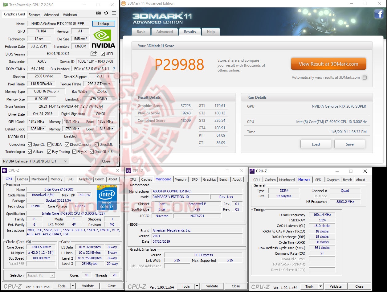 11poc ASUS GeForce RTX 2070 SUPER DUAL EVO OC Edition Review