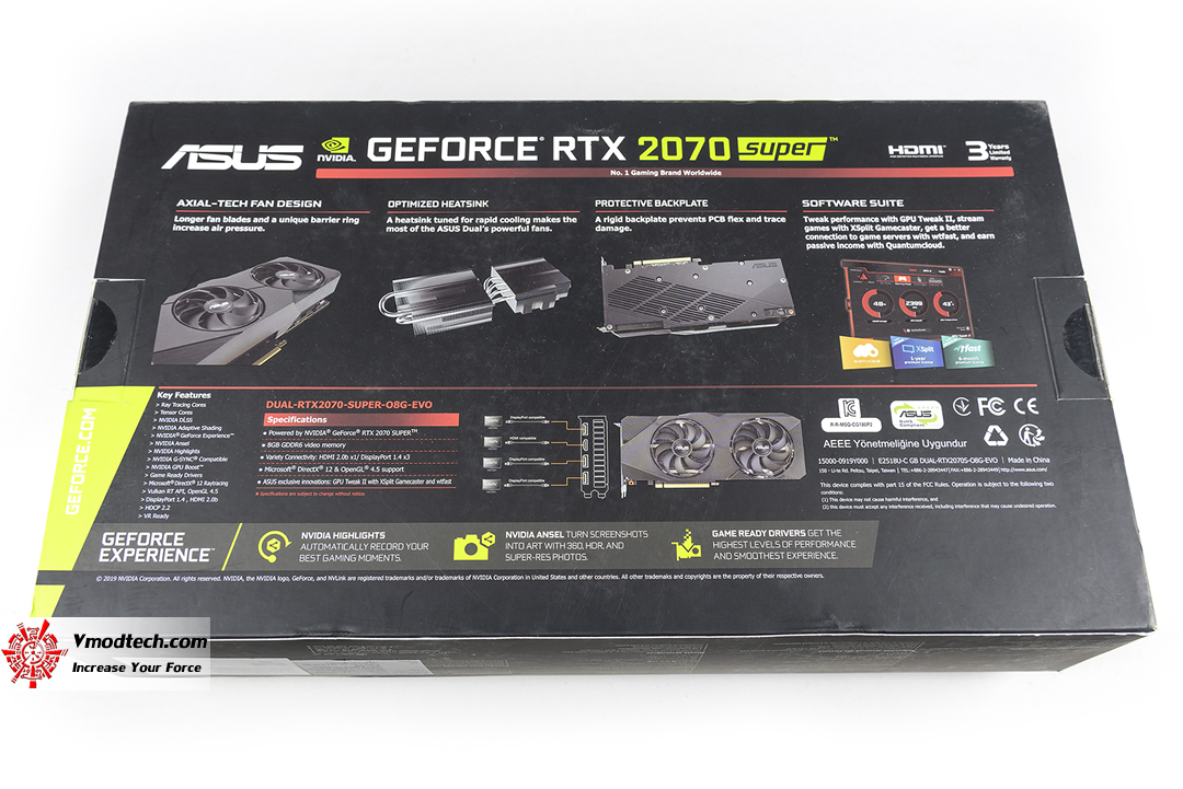 tpp 6600 ASUS GeForce RTX 2070 SUPER DUAL EVO OC Edition Review