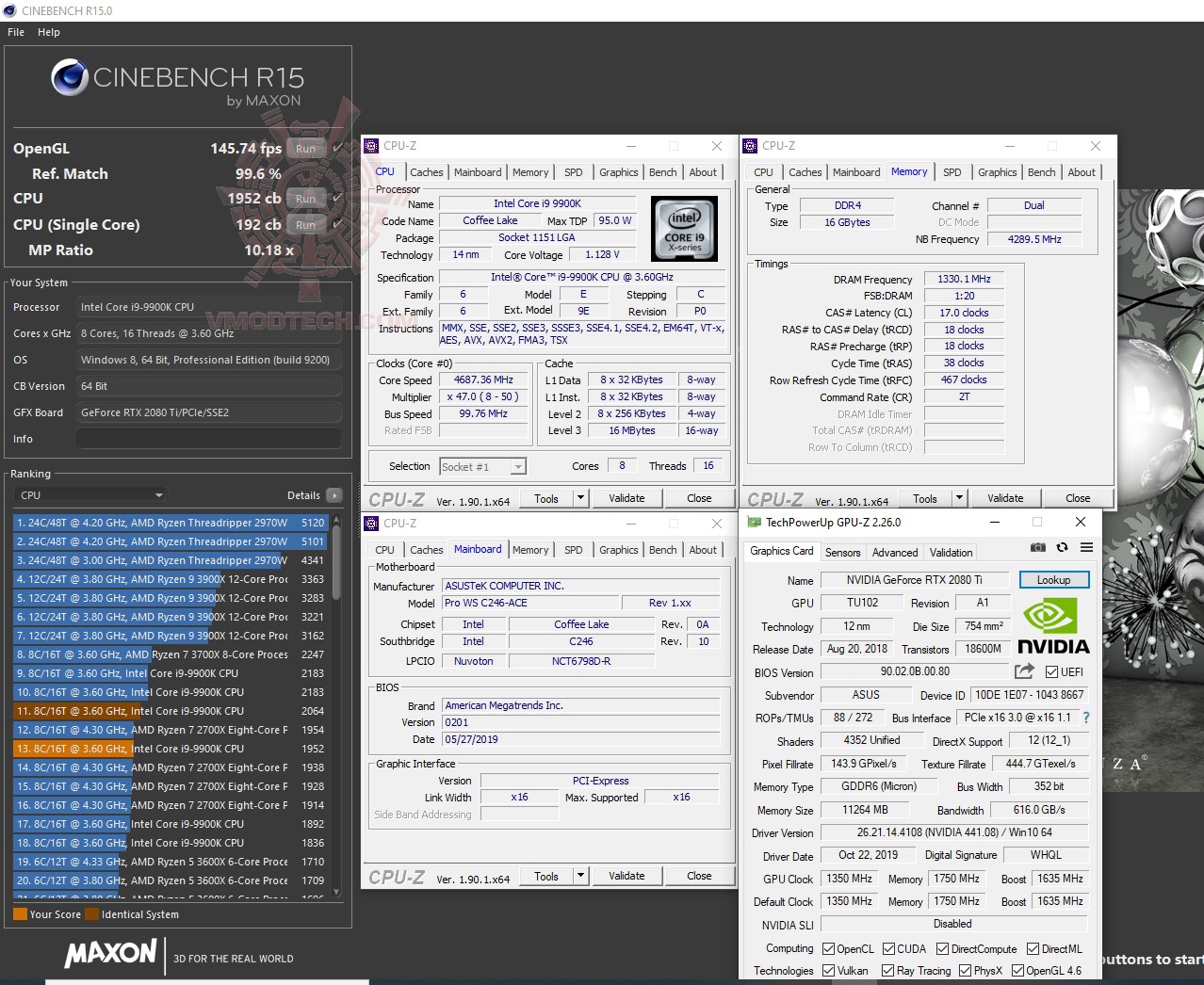 c15 ASUS Pro WS C246 ACE Review