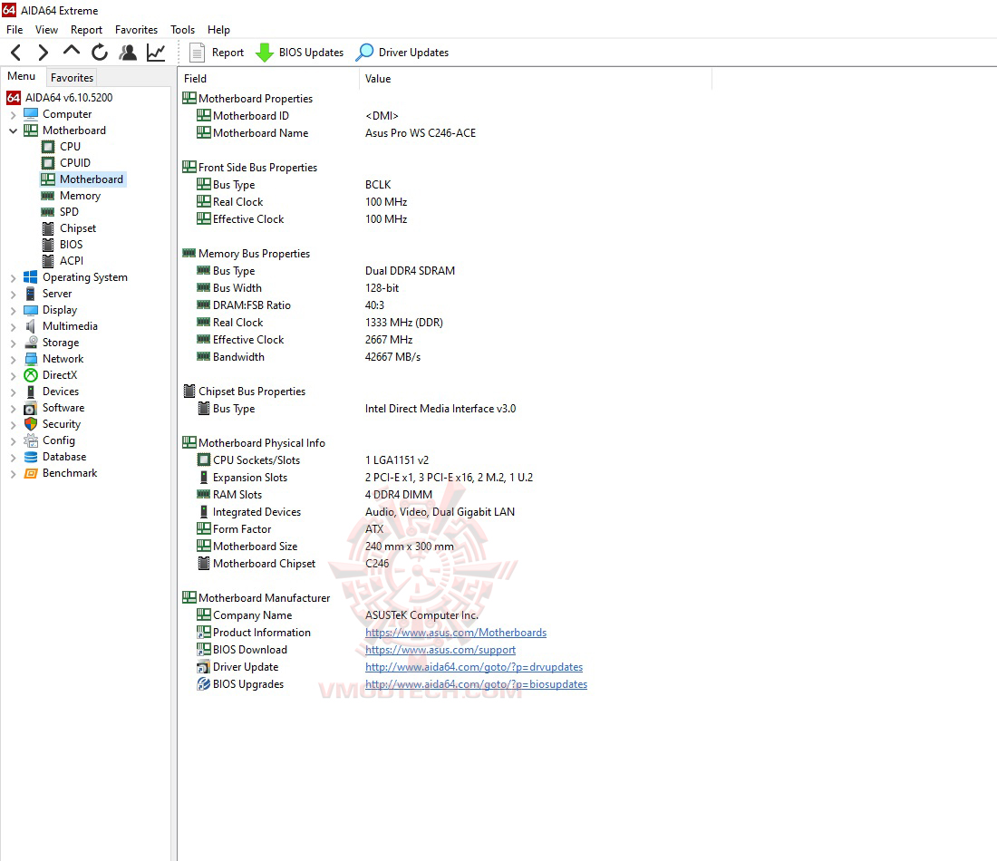 mb ASUS Pro WS C246 ACE Review