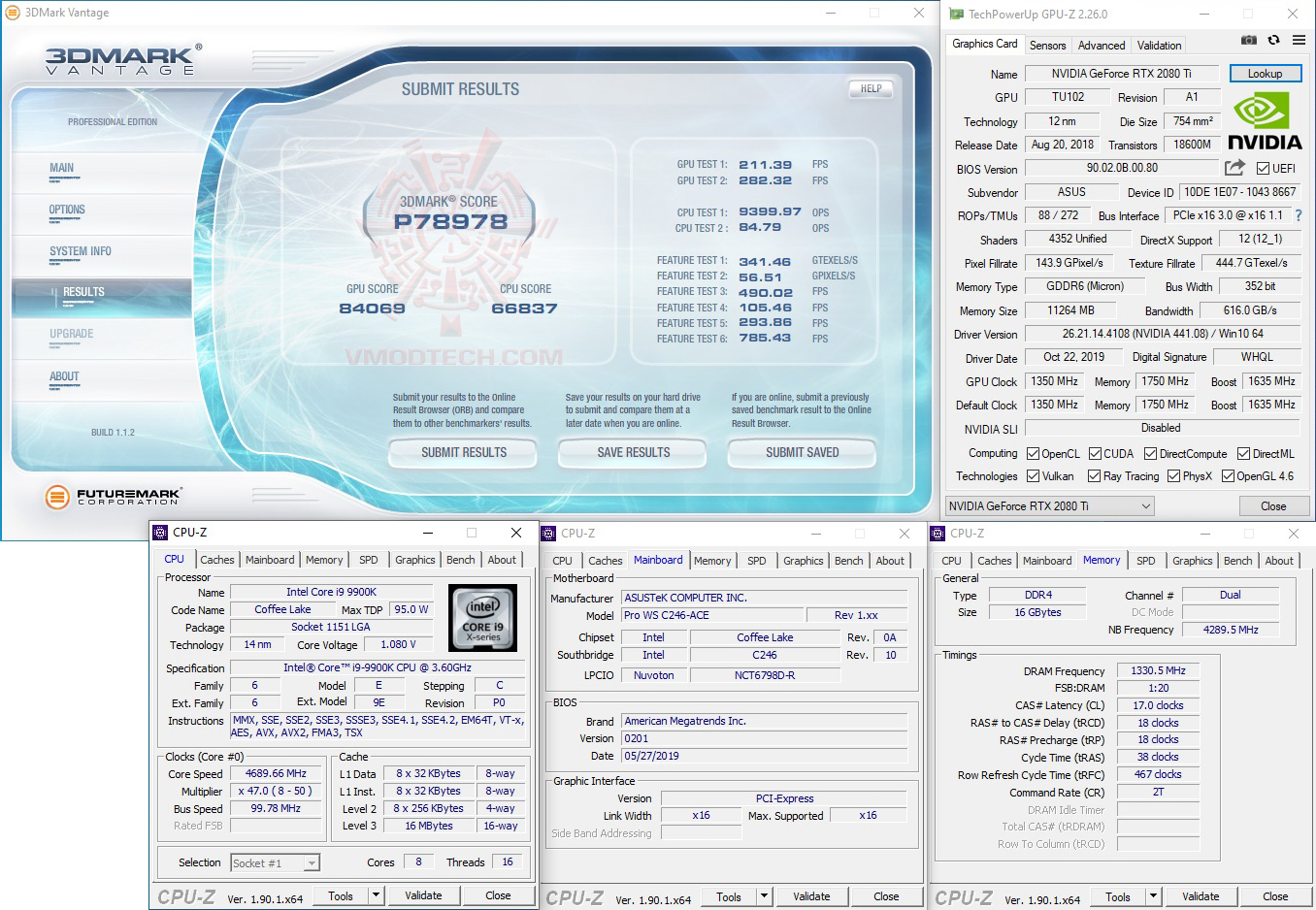 vt ASUS Pro WS C246 ACE Review