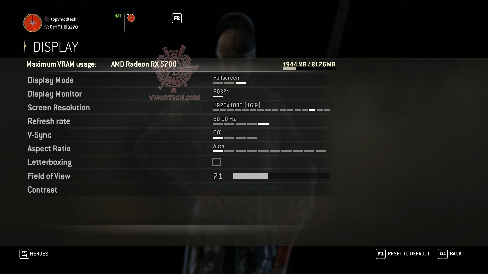 forhonor 2019 11 09 13 17 36 04 ASUS Radeon RX 5700 TUF Gaming OC Edition Review