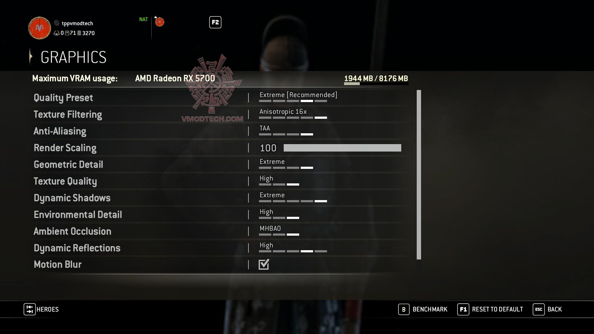 forhonor 2019 11 09 13 17 40 56 ASUS Radeon RX 5700 TUF Gaming OC Edition Review