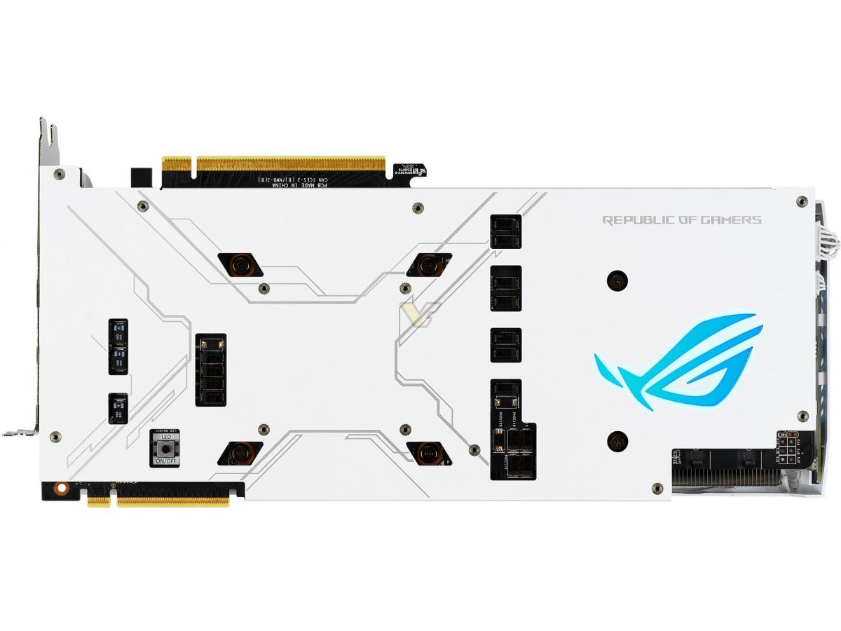 asus-rog-strix-white-2080ti-71 asus rog strix white 2080ti 71 เผยรูปการ์ดจอ ASUS ROG STRIX GeForce RTX 2080 Ti รุ่นใหม่ล่าสุด