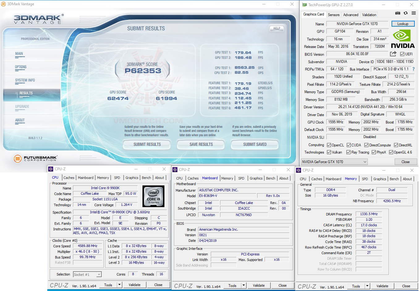 vt ASUS EX B365M V REVIEW
