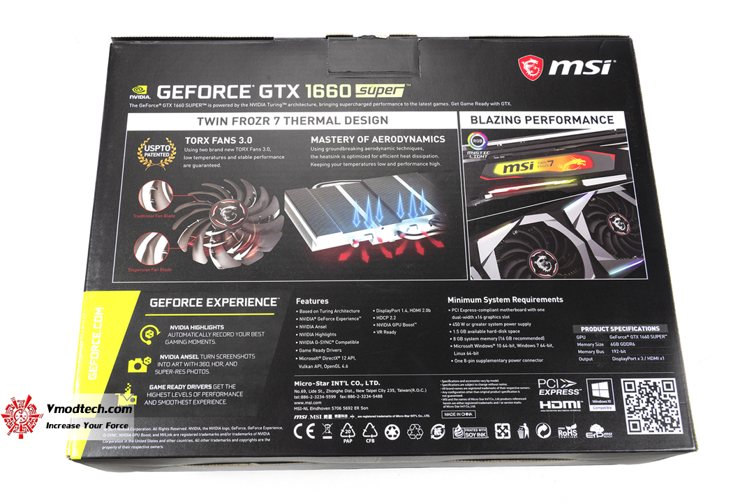 tpp 6733 MSI Geforce GTX 1660 Super GAMING X Review