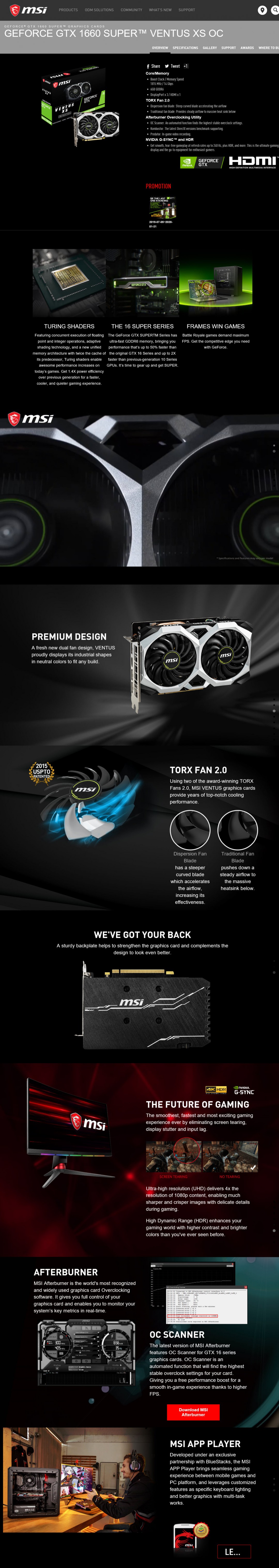 2019 12 06 21 44 24 MSI GeForce GTX 1660 Super VENTUS XS OC Edition Review