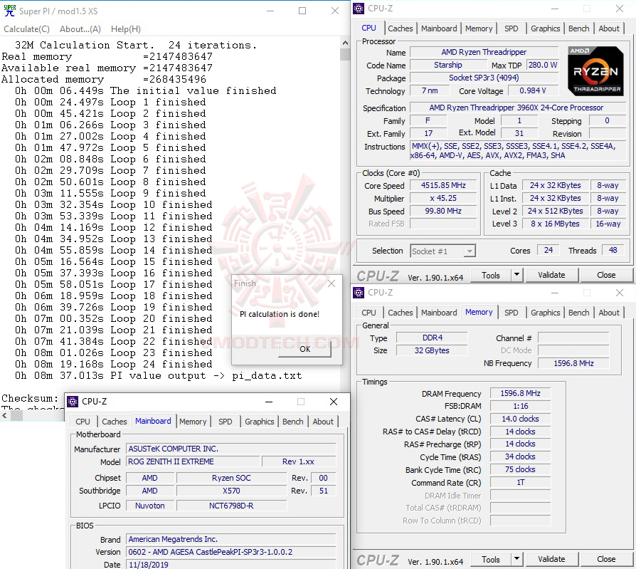 s32 AMD RYZEN THREADRIPPER 3960X PROCESSOR REVIEW
