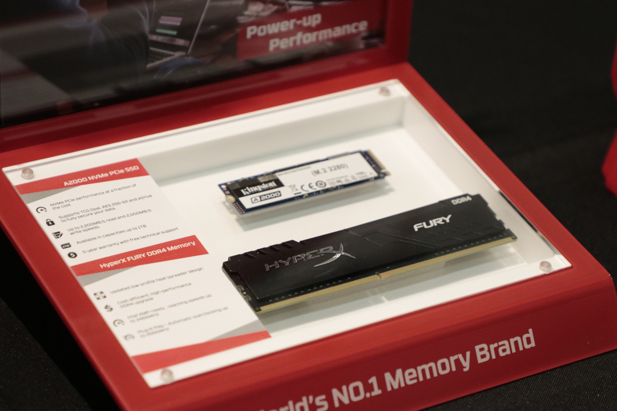 a2000 คิงส์ตัน โชว์เคสไลน์ผลิตภัณฑ์หน่วยความจำพร้อมโซลูชั่นเต็มรูปแบบภายใต้คอนเซ็ปต์ ‘Kingston is everywhere with you’ ผลิตภัณฑ์คิงส์ตัน มอบประสิทธิภาพสูงสุด รับประกันตลอดอายุการใช้งาน