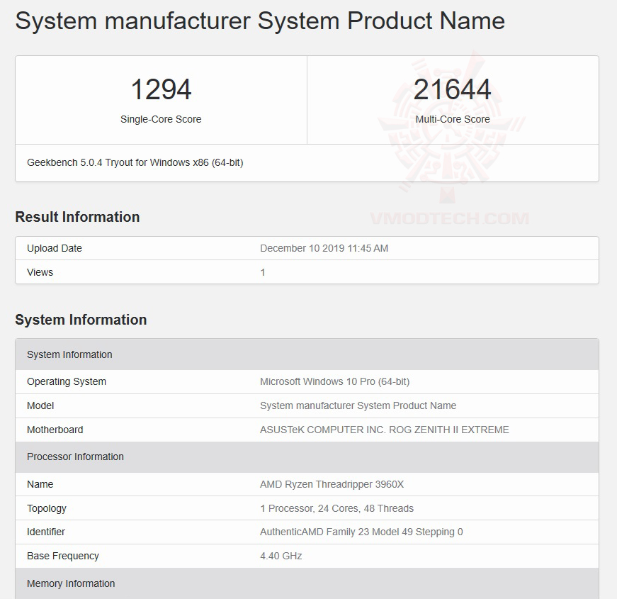 geek5 oc ASUS ROG Zenith II Extreme Review