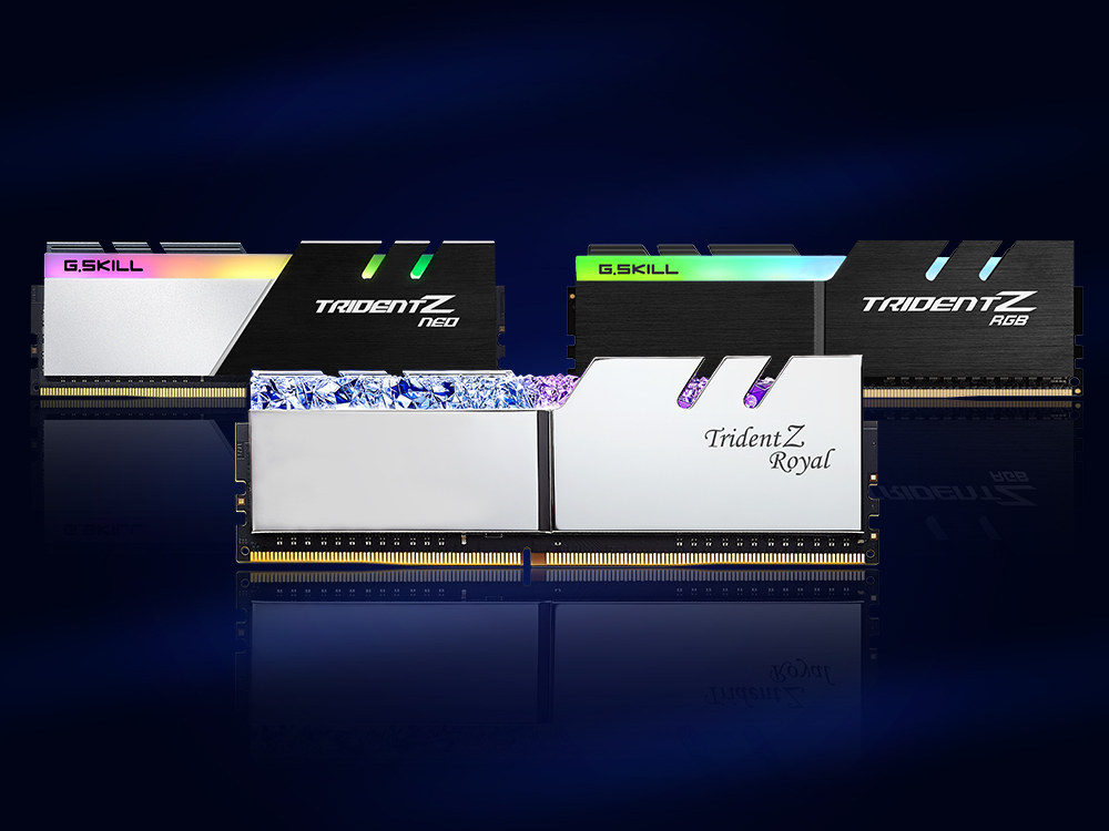 gskill tridentz neo royal rgb G.SKILL ประกาศเปิดตัวแรมรุ่นใหม่ล่าสุด Ultra Low Latency DDR4 32GB เน้น CL ที่ต่ำกับความจุที่สูง 256GB (32GBx8), 128GB (32GBx4), และ 64GB (32GBx2)