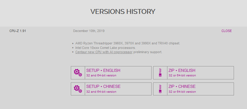 2020-01-02_1-13-36 2020 01 02 1 13 36 CPU Z 1.91 เผยให้เห็นข้อมูลซีพียู AMD Threadripper 3980X 48C/96T และ Threadripper 3990X 64C/128T รุ่นใหม่ล่าสุดที่ยังไม่เปิดตัวอย่างเป็นทางการ
