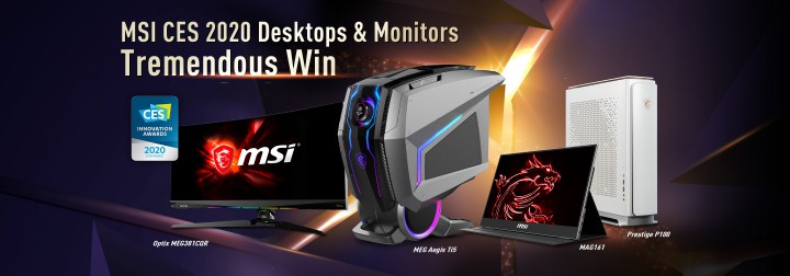 74028f54 ces award banner and signature kv 720x252 เทรนด์ เกมมิ่งเดสก์ท๊อป กำลังมา!! ด้วยความสำเร็จในตลาดระดับสูง MSI นำเสนอแนวคิด HMI สู่ระบบเกม