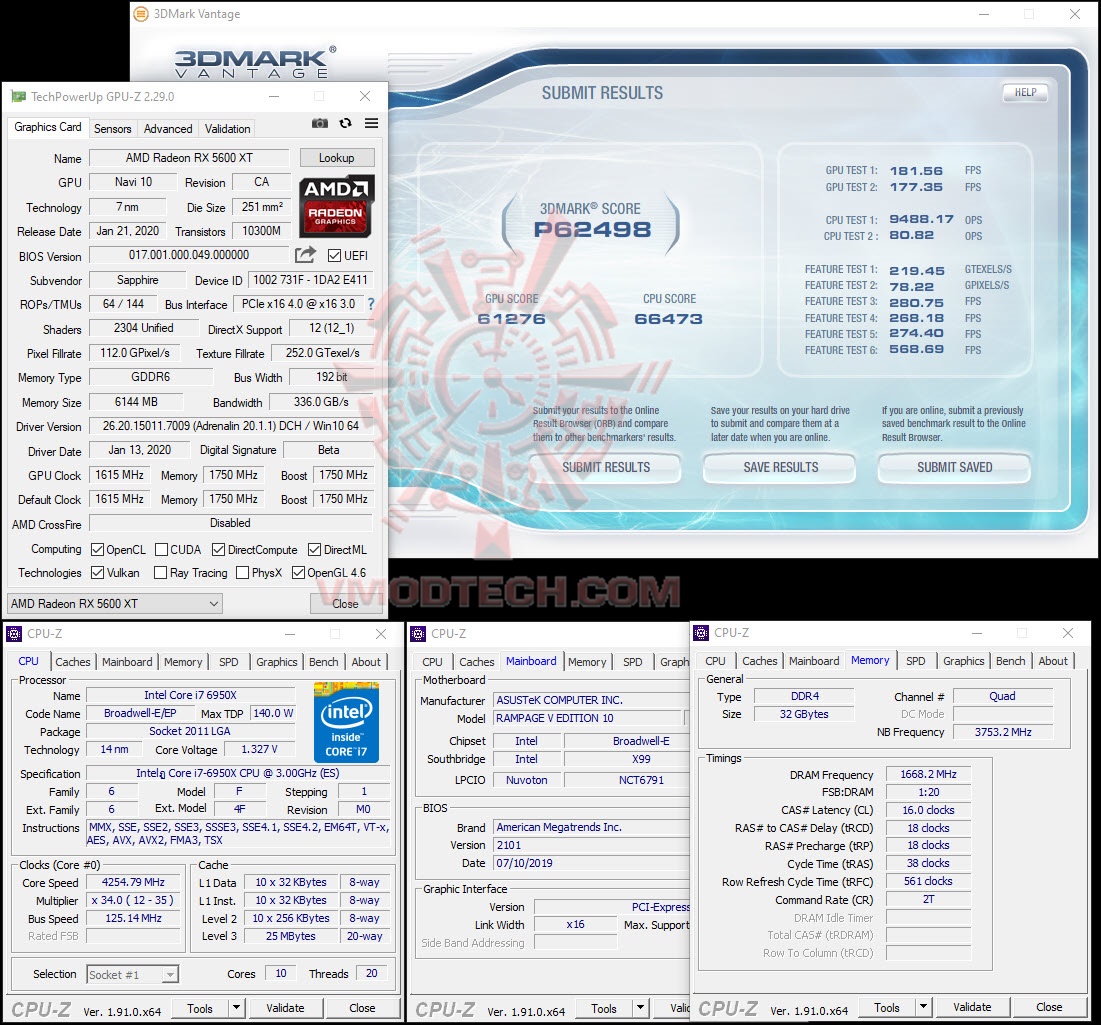 van1 Sapphire Radeon RX 5600 XT Pulse 6GB GDDR6 Review