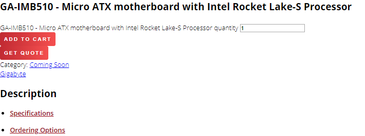 ga imb510 micro atx motherboard with intel rocket lake s processor supplier ลือ!! หลุดข้อมูลเมนบอร์ด Intel H510 ที่ใช้งานกับซีพียู Intel Rocket Lake S คาดว่าจะเปิดตัวในปีหน้า