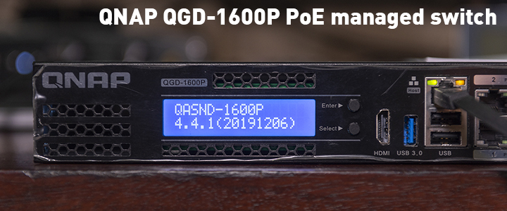 main1 QNAP QGD 1600P PoE managed switch Review