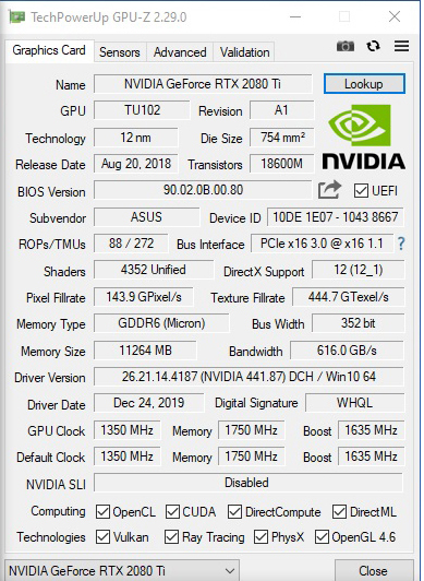 gpuz AMD RYZEN 9 3950X PROCESSOR REVIEW 