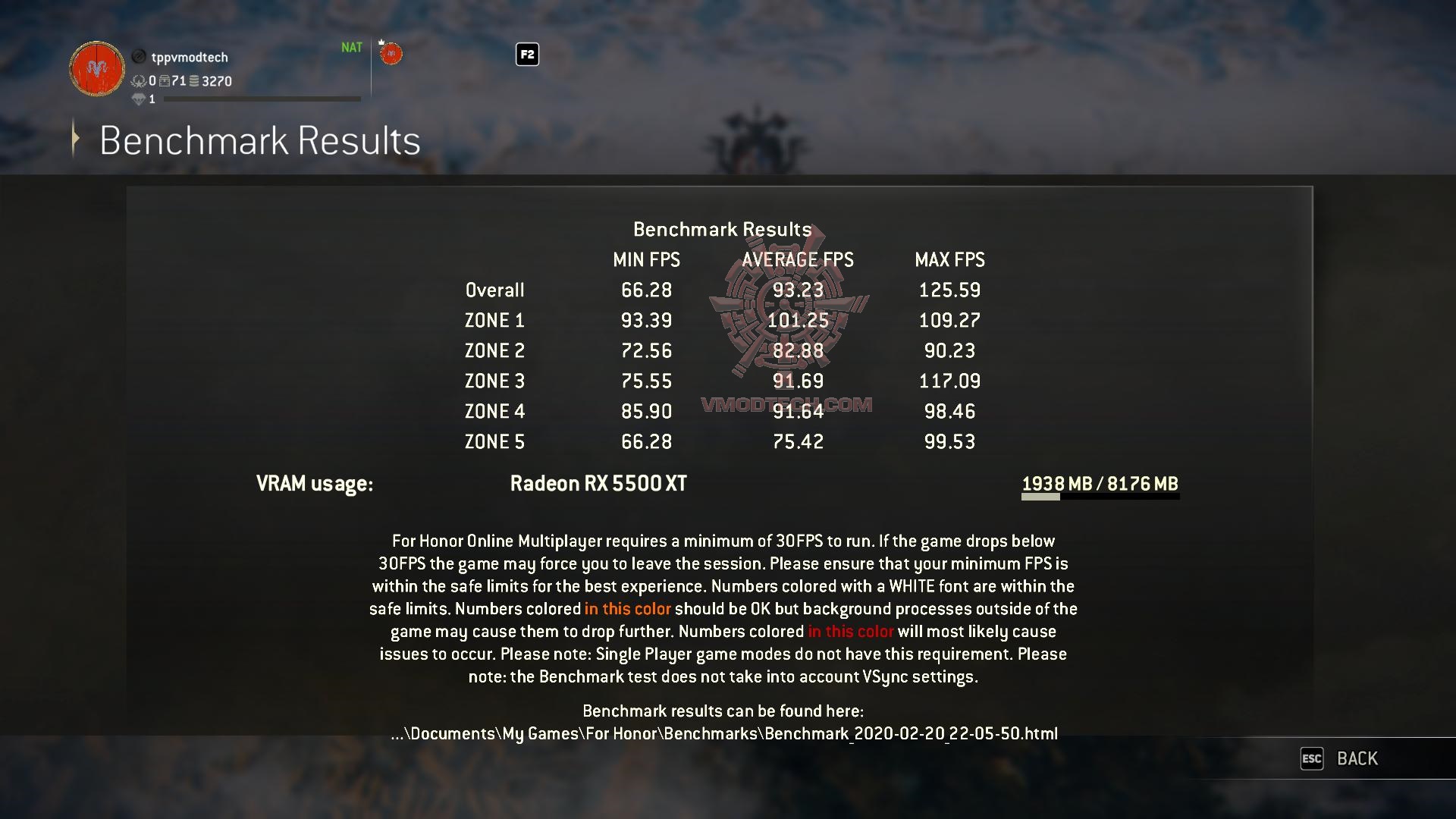 forhonor 2020 02 20 22 05 53 32 ASUS Radeon RX 5500 XT ROG STRIX Gaming Review
