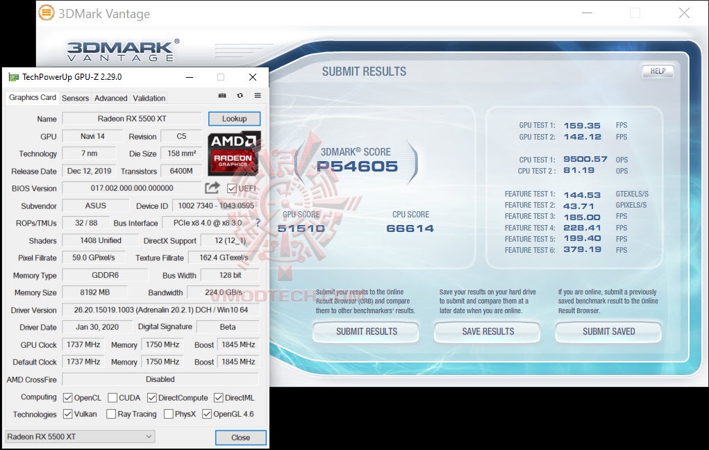 van ASUS Radeon RX 5500 XT ROG STRIX Gaming Review