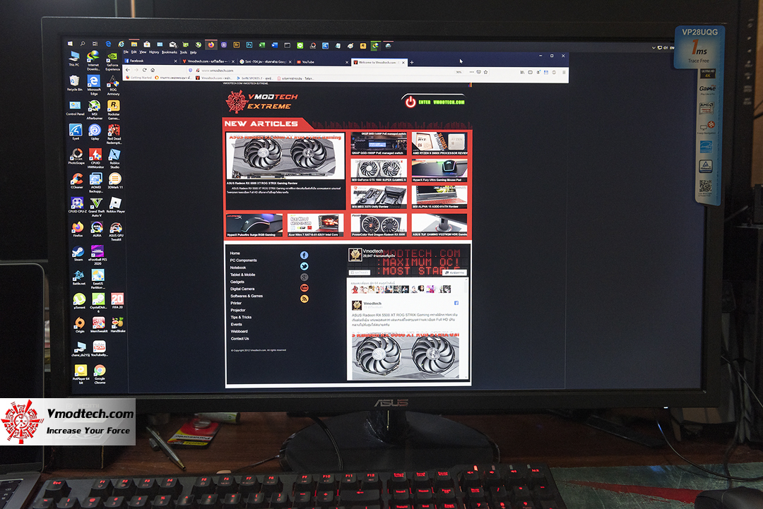 tpp 7103 ASUS VP28U 28 Inch 4K LCD Monitor Review