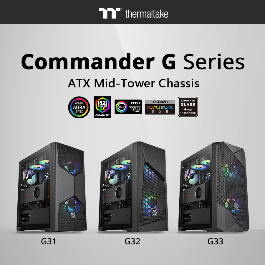 thermaltake-commander-g-series-mid-tower-chassis_1 thermaltake commander g series mid tower chassis 1 Thermaltake เปิดตัวเคสรุ่นใหม่ล่าสุด Thermaltake Commander G Series Mid Tower Chassis ทั้งหมด 3รุ่น G31, G32, และ G33