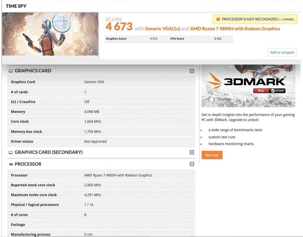 2020-03-04_10-46-19 2020 03 04 10 46 19 หลุดผลทดสอบซีพียู AMD Ryzen 5 4600H และ Ryzen 7 4800H ที่ใช้งานในแล็ปท็อปประสิทธิภาพแรงพอๆกับ Ryzen 7 2700X รุ่นเดสก์ท็อปกันเลยทีเดียว