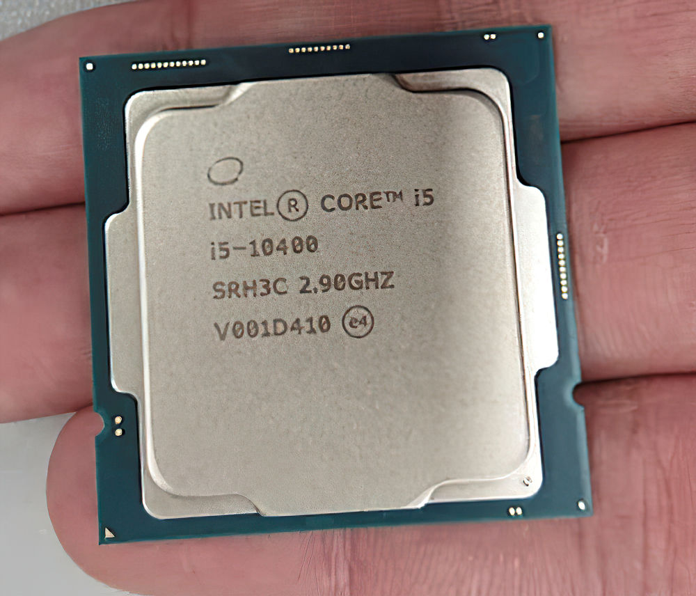 intel core i5 10400 cpu front เผยรูปหลุดซีพียู Intel Core i5 10400 6C/12T อย่างไม่เป็นทางการ 