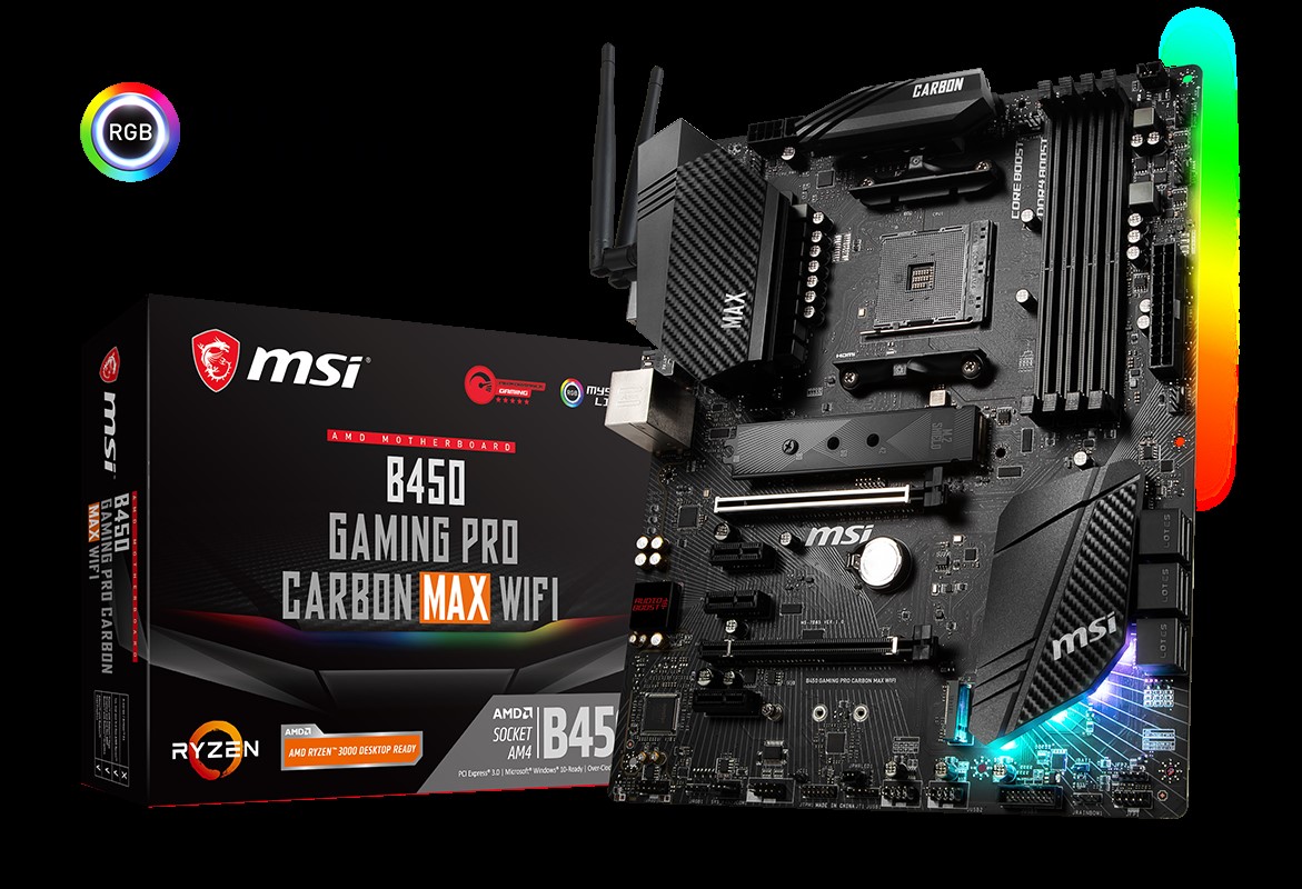 1 เพิ่มประสิทธิภาพการทำงานของคุณ ด้วยเมนบอร์ด B450 MAX