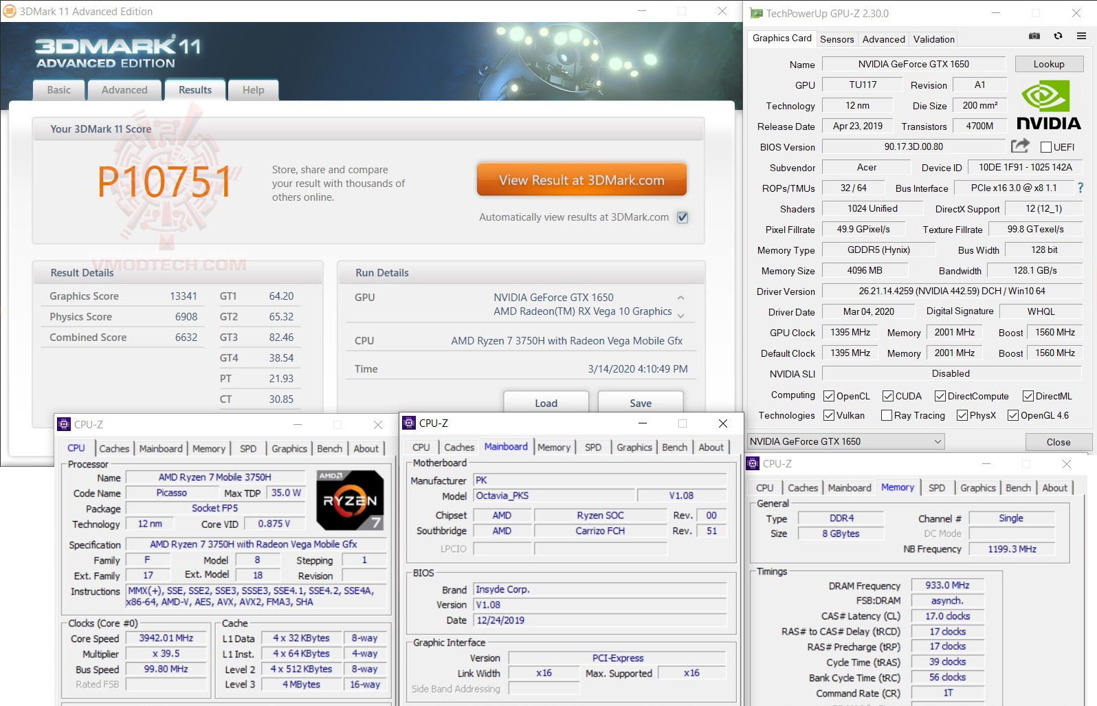 11 ACER NITRO 5 AN515 43 R0T3 AMD RYZEN 7 3750H VGA GTX 1650 120HZ IPS REVIEW 