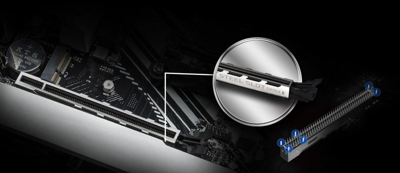 asrock x570m pro4 steelslot ASRock X570M PRO4 ฟีเจอร์ใหม่เต็มพิกัด เพิ่มพลังให้ผู้ใช้มืออาชีพ