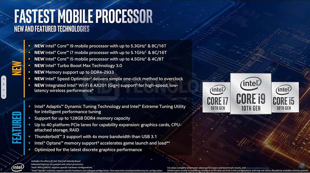 2020-04-01_15-38-26 2020 04 01 15 38 26 หลุดสเปคซีพียู Intel Comet Lake H รุ่นที่ 10 ทั้ง 6รุ่นที่ใช้งานกับโน๊ตบุ๊คอย่างไม่เป็นทางการ