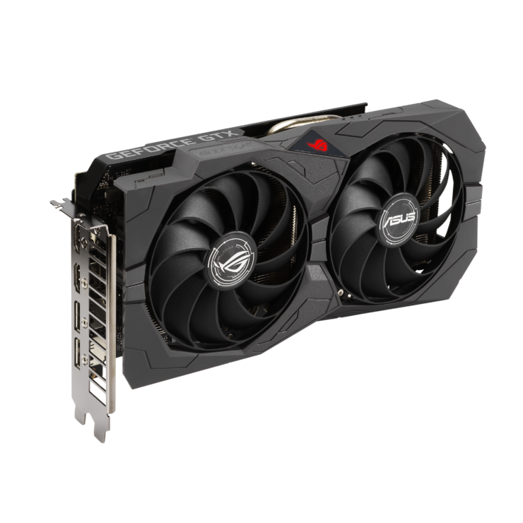 rog strix gtx1650 d6 image1 light 1 740x740 เอซุสเปิดตัวการ์ดจอ ASUS GeForce GTX 1650 D6 ซีรี่ย์ที่มาพร้อมแรม GDDR6 ในรุ่น ROG Strix และ TUF Gaming รุ่นใหม่ล่าสุด