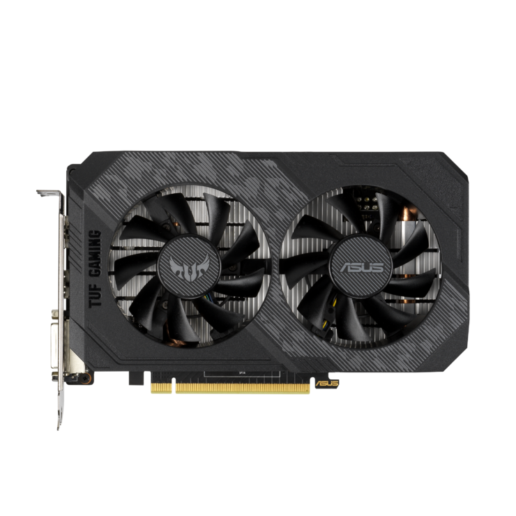 tuf gtx1650 4gd6 2d 1 740x740 เอซุสเปิดตัวการ์ดจอ ASUS GeForce GTX 1650 D6 ซีรี่ย์ที่มาพร้อมแรม GDDR6 ในรุ่น ROG Strix และ TUF Gaming รุ่นใหม่ล่าสุด