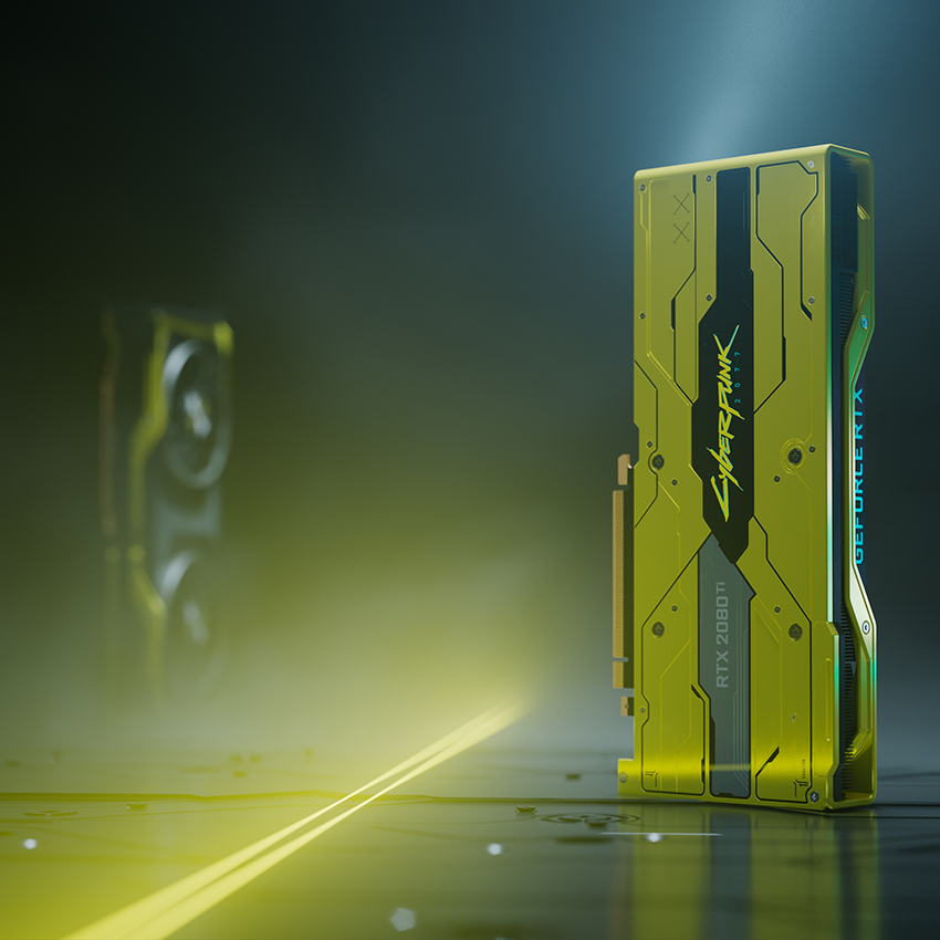 cyberpunk-2077-geforce-rtx-2080-ti-special-edition-gpu-004-850px cyberpunk 2077 geforce rtx 2080 ti special edition gpu 004 850px ใครอยากได้ไปจัดมาเลย!! Nvidia GeForce RTX 2080 Ti Cyberpunk 2077 Edition รุ่นพิเศษมีขายใน eBay ในราคา 4,250ดอลล่าสหรัฐฯหรือประมาณ 136,000บาทไทยเท่านั้นเอง