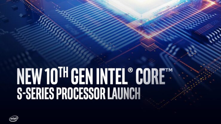 10th gen intel core h series processor presentation page 001 1 740x416 หลุดราคาวางจำหน่ายซีพียู Intel 10th Gen Comet Lake S ในรุ่น Intel Core i9 10900 , Core i7 10700K , Core i7 10700 อย่างไม่เป็นทางการ 