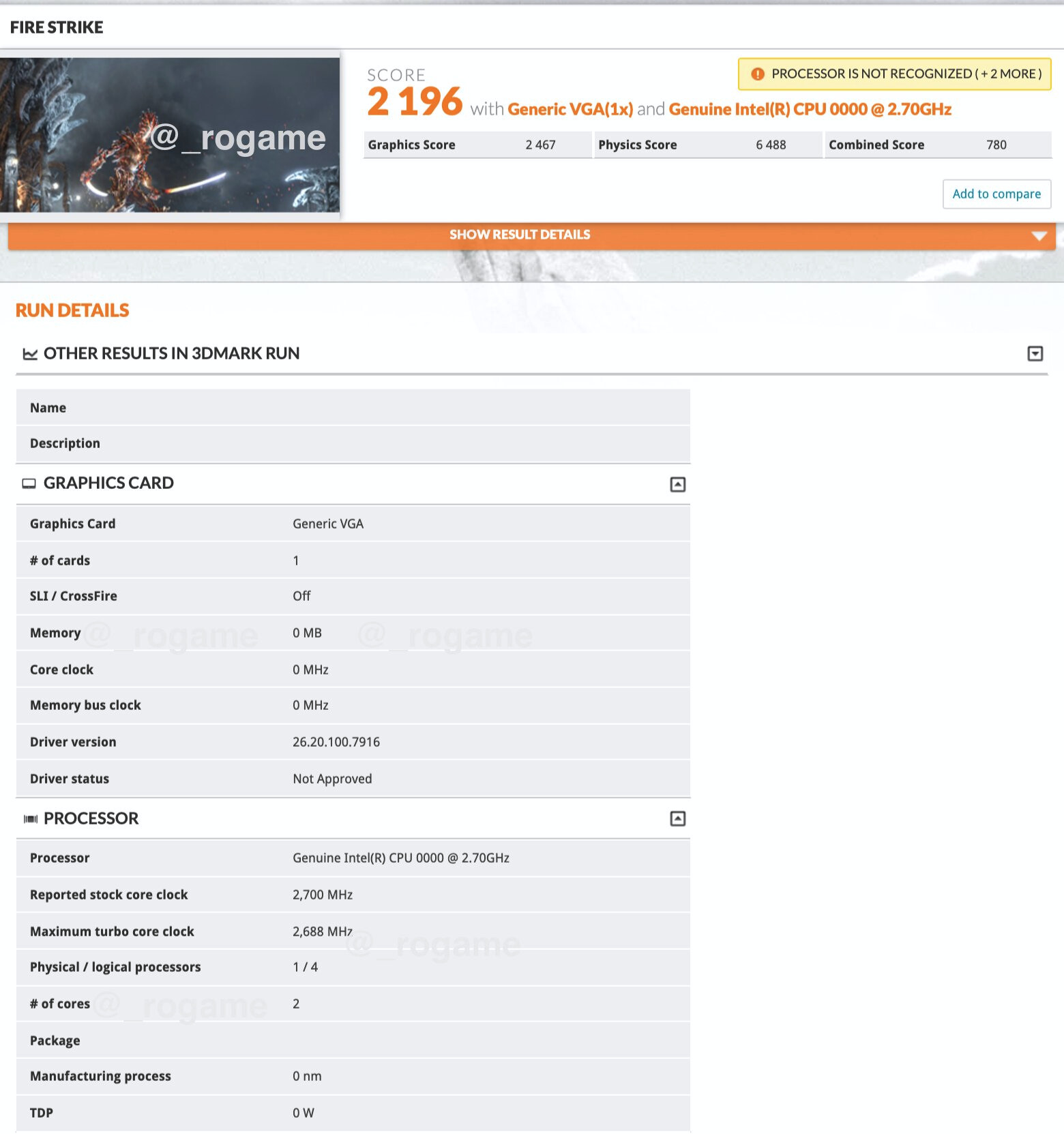 5dijstnmggz7irpd หลุดผลทดสอบที่คาดว่าเป็นซีพียู Intel Tiger Lake U รุ่นต้นแบบ Prototype ใช้การ์ดจอ Intel Xe iGPU รุ่นใหม่ล่าสุดในรุ่นที่12 คาดเปิดตัวปี 2021 อย่างไม่เป็นทางการ 