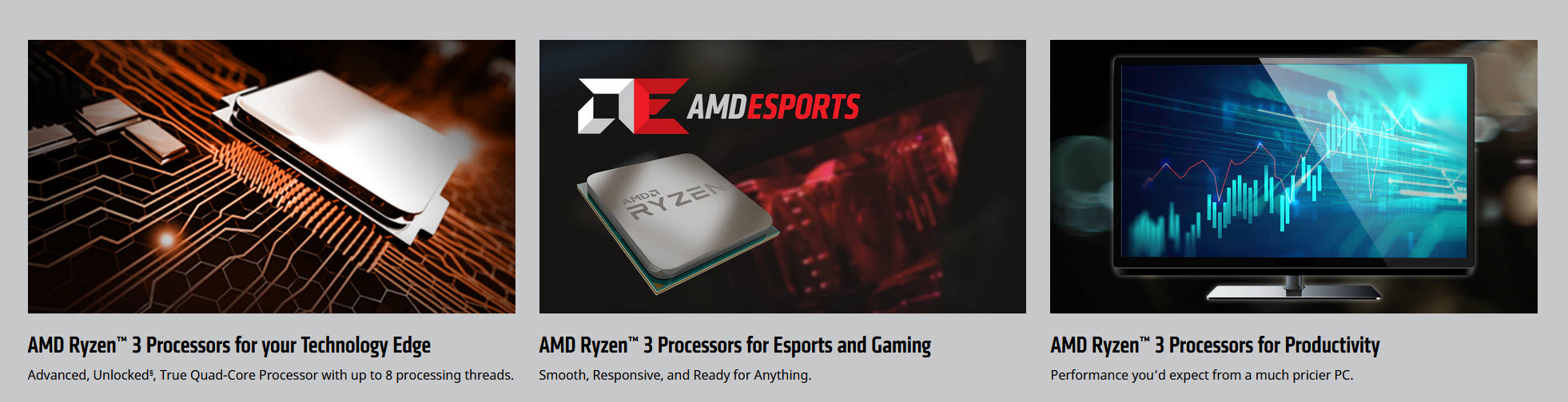 2020 04 21 23 13 49 AMD เปิดตัวโปรเซสเซอร์ใหม่ตระกูล 3rd Gen AMD Ryzen™ Desktop Processor ในรุ่น AMD Ryzen 3 3100 และ AMD Ryzen 3 3300X พร้อมประสิทธิภาพด้วยคอร์ประมวลผล “Zen2” สำหรับงานระดับเมนสตรีมและมาพร้อมเมนบอร์ดชิปเซ็ต AMD B550 รุ่นใหม่ล่าสุด  