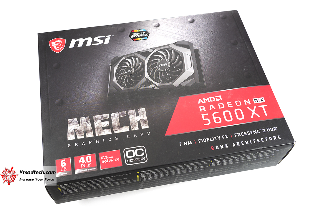 tpp 7361 MSI AMD Radeon RX 5600 XT MESH OC Review