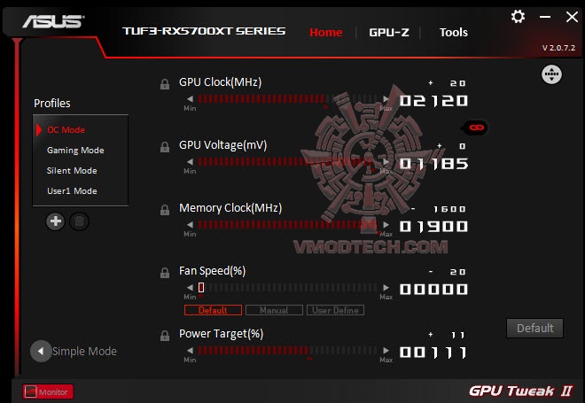 gpuoc ASUS TUF 3 Radeon RX 5700 XT EVO Gaming Review