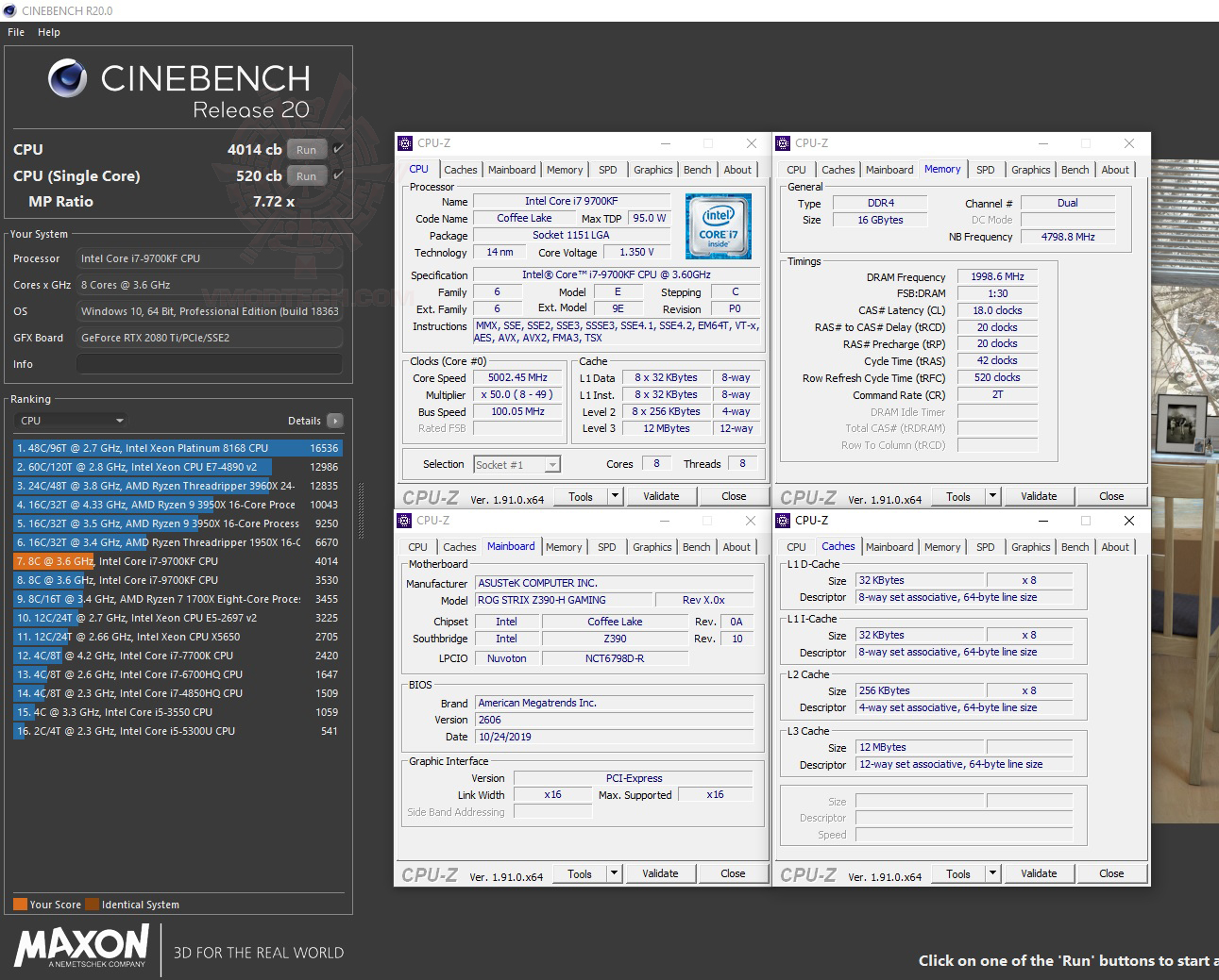 c20 oc INTEL CORE i7 9700KF PROCESSOR REVIEW