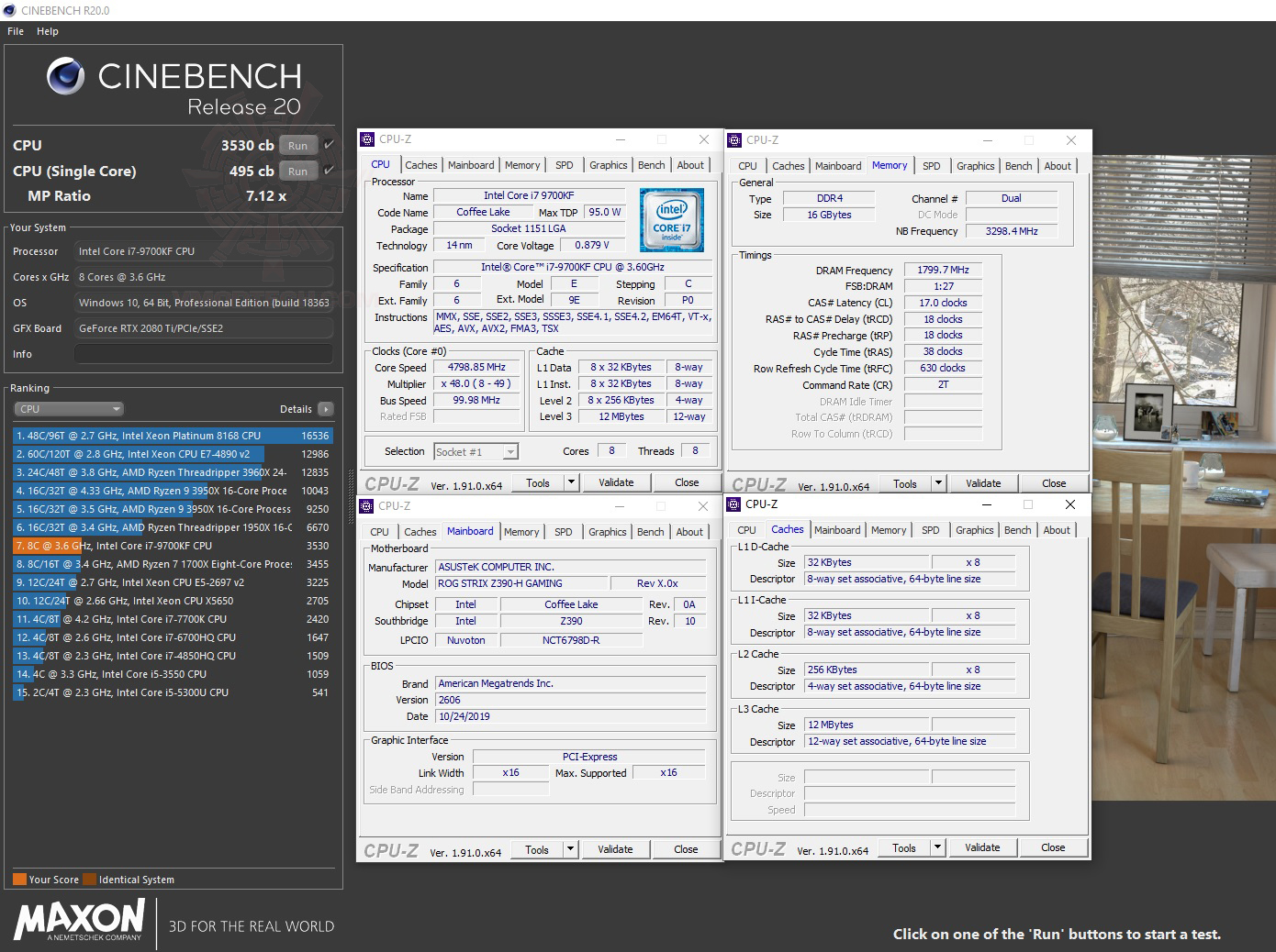 c20 INTEL CORE i7 9700KF PROCESSOR REVIEW