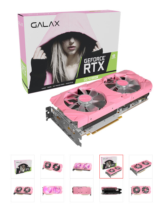 2020 04 27 20 44 39 สายมุ้งมิ้งต้องมา!! GALAX เปิดตัวการ์ดจอ GALAX GeForce RTX 2070 Super EX (1 Click OC) PINK Edition มาในแนวสีชมพูทั้งใบสวยงามจัดเต็ม 