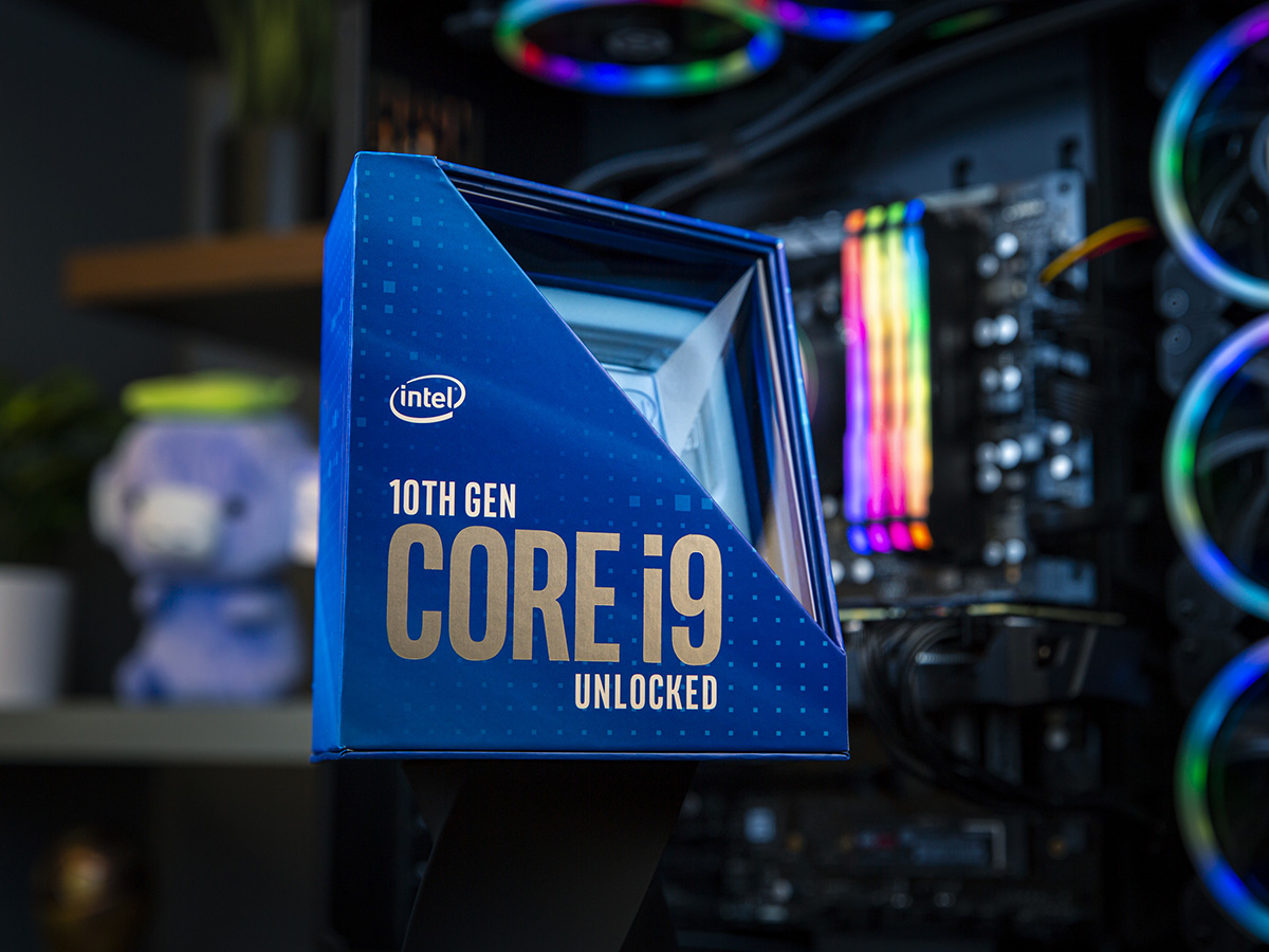 intel i9 10900k 1 Intel เปิดตัวซีพียู Core i9 10900K เจนเนอเรชั่นที่ 10 รุ่นใหม่ล่าสุดกับซีพียูเกมส์มิ่งที่แรงที่สุดในโลกด้วยความเร็วสูงถึง 5.3Ghz !!!
