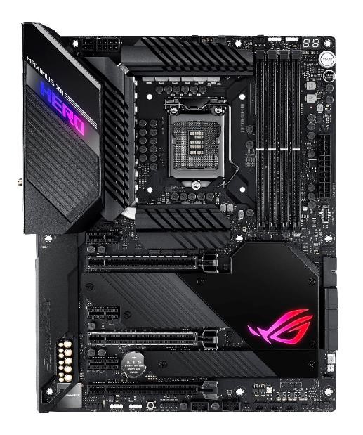 rog maximus xii hero wi fi ASUS เปิดตัวเมนบอร์ด Z490 ซีรี่ส์รุ่นใหม่ล่าสุด พร้อมเพิ่มประสิทธิภาพให้กับ Intel® Core™ Processors เจนเนอเรชั่นที่ 10 ที่กำลังจะเปิดตัวในเร็วๆนี้